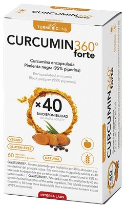 Oferte la Curcumin 360 Forte, 60 capsule Cavacurmin Dieteticos Intersa