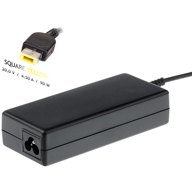 Oferte la Incarcator laptop AK-ND-29 20V/4.5A 90W Square yellow LENOVO