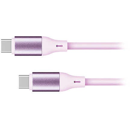 Cablu de date USB-C - USB-C 1m Purple