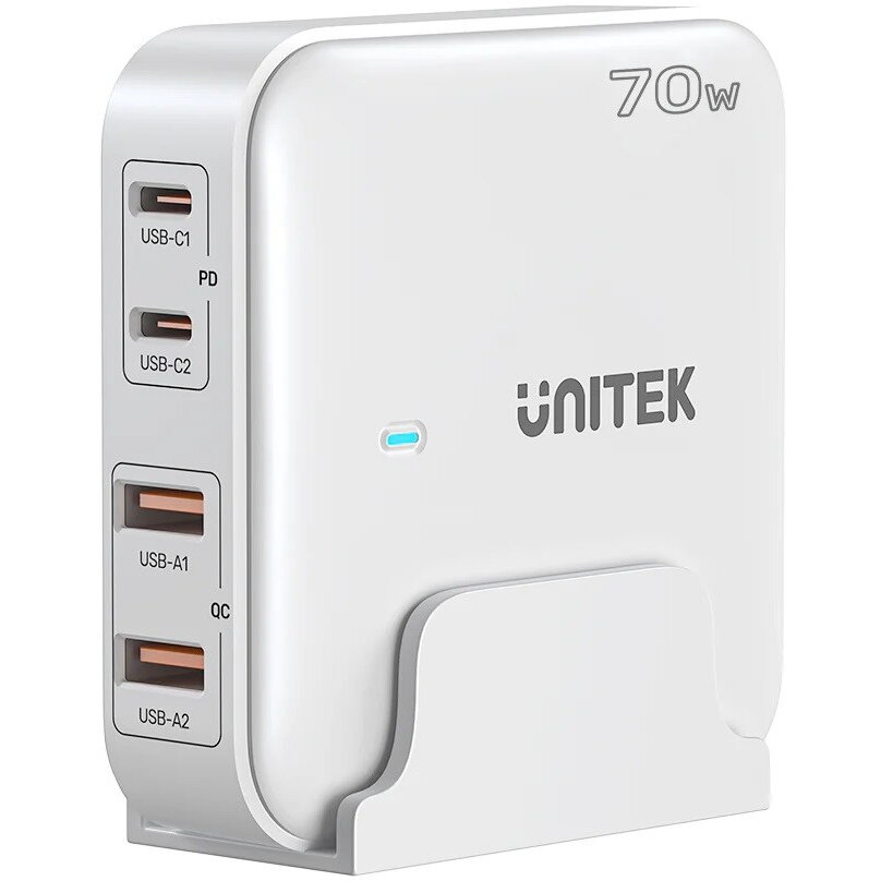 Oferte la Incarcator P1228AWH01-EU 70W 2x USB-C 2x USB-A Alb
