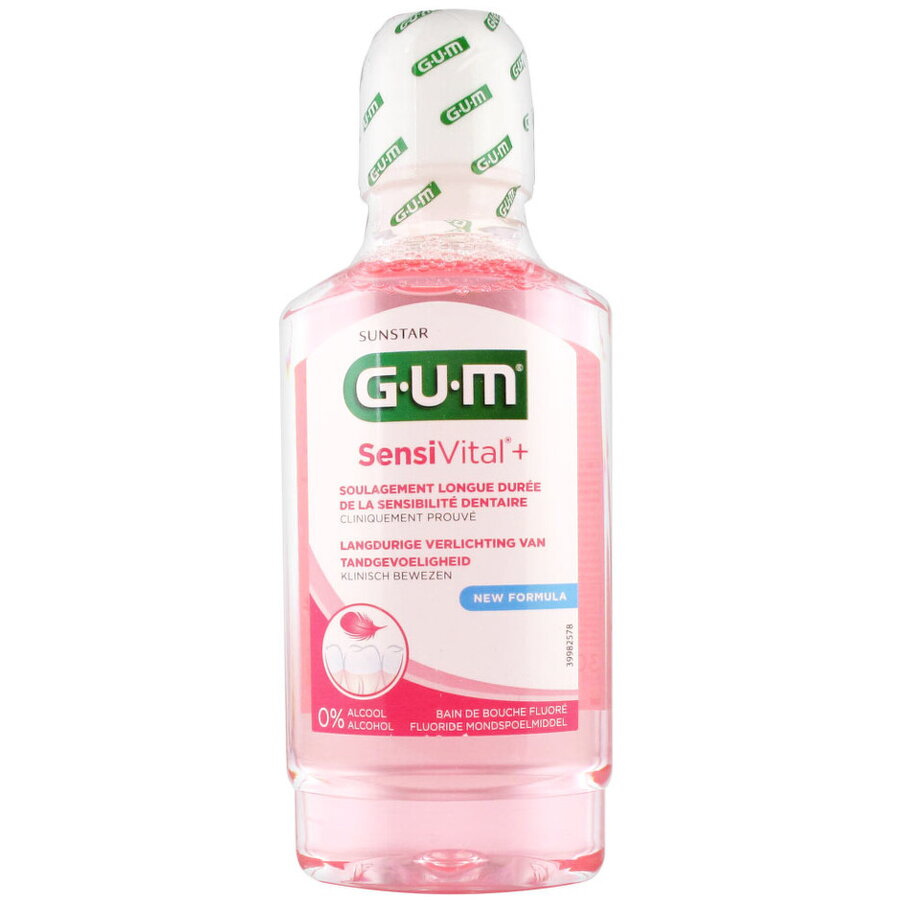Oferte la Apa de Gura GUM6081 SensiVital PLUS 300ml
