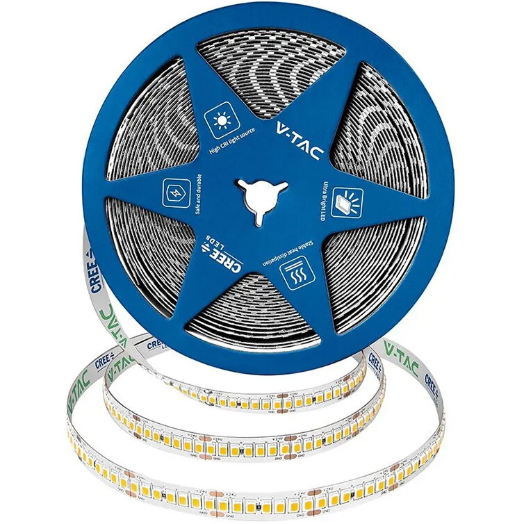Banda Led 10MM 18W/M 24V IP20 Rola 10M 4000K Cip Cree