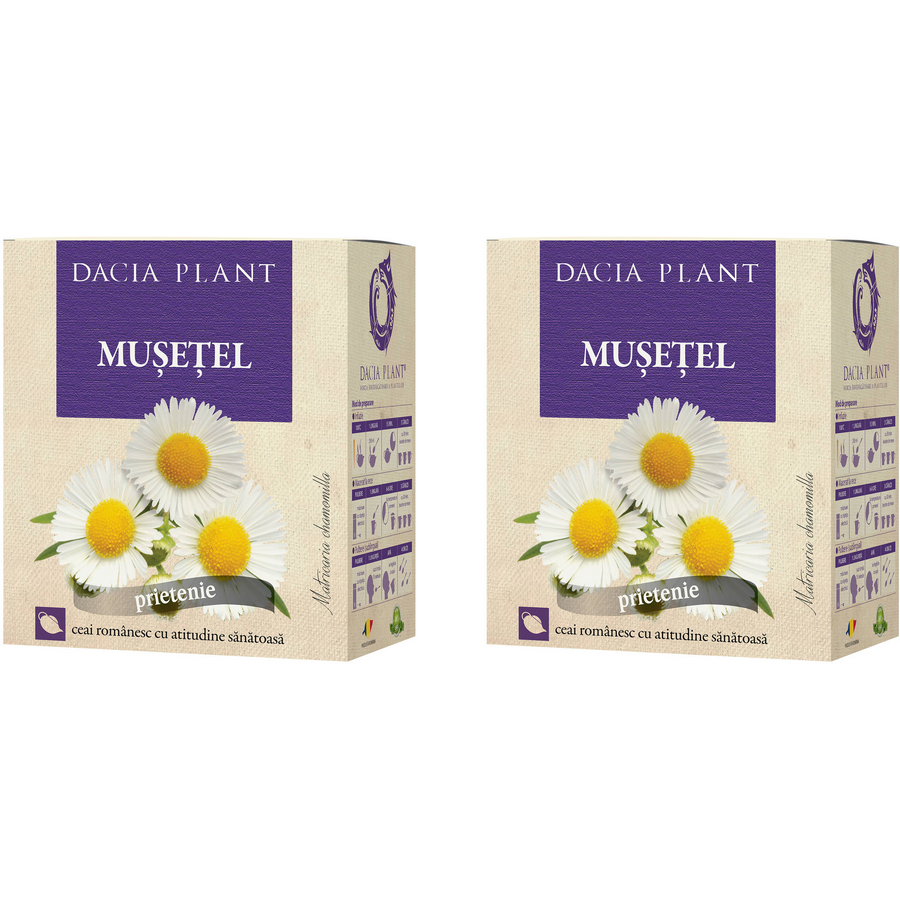 Oferte la Pachet Ceai de Musetel 50g + 50g