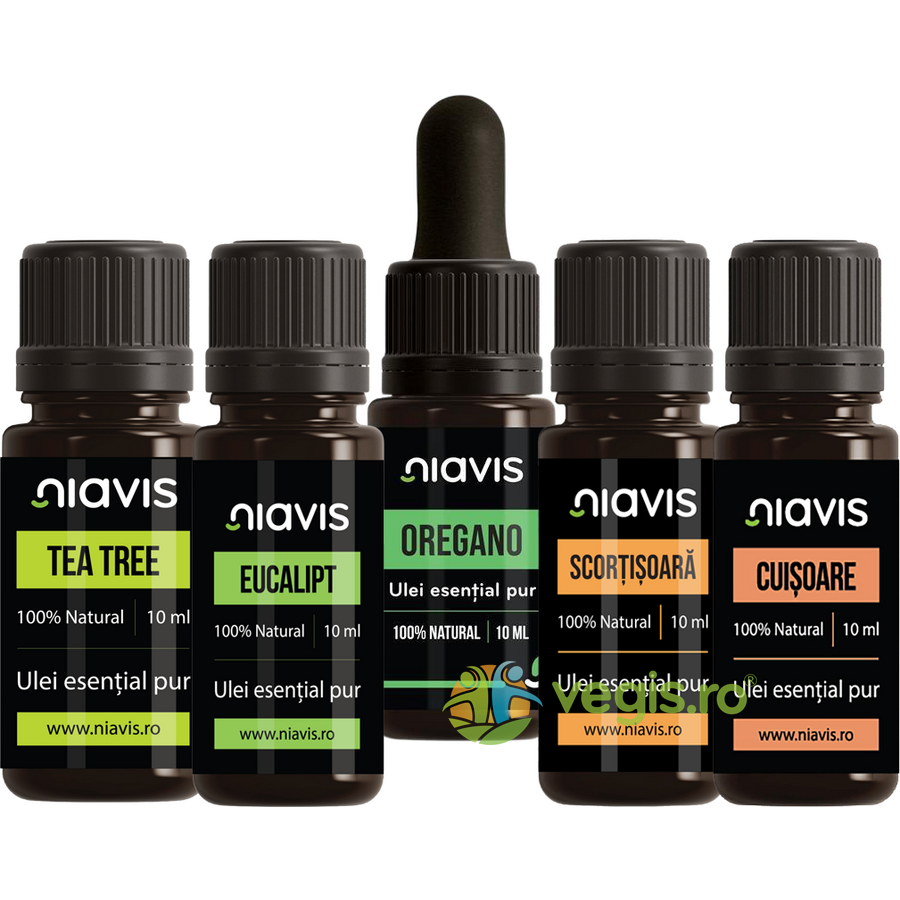 Oferte la Pachet Uleiuri Esentiale Natural Defense si Aer Purificat