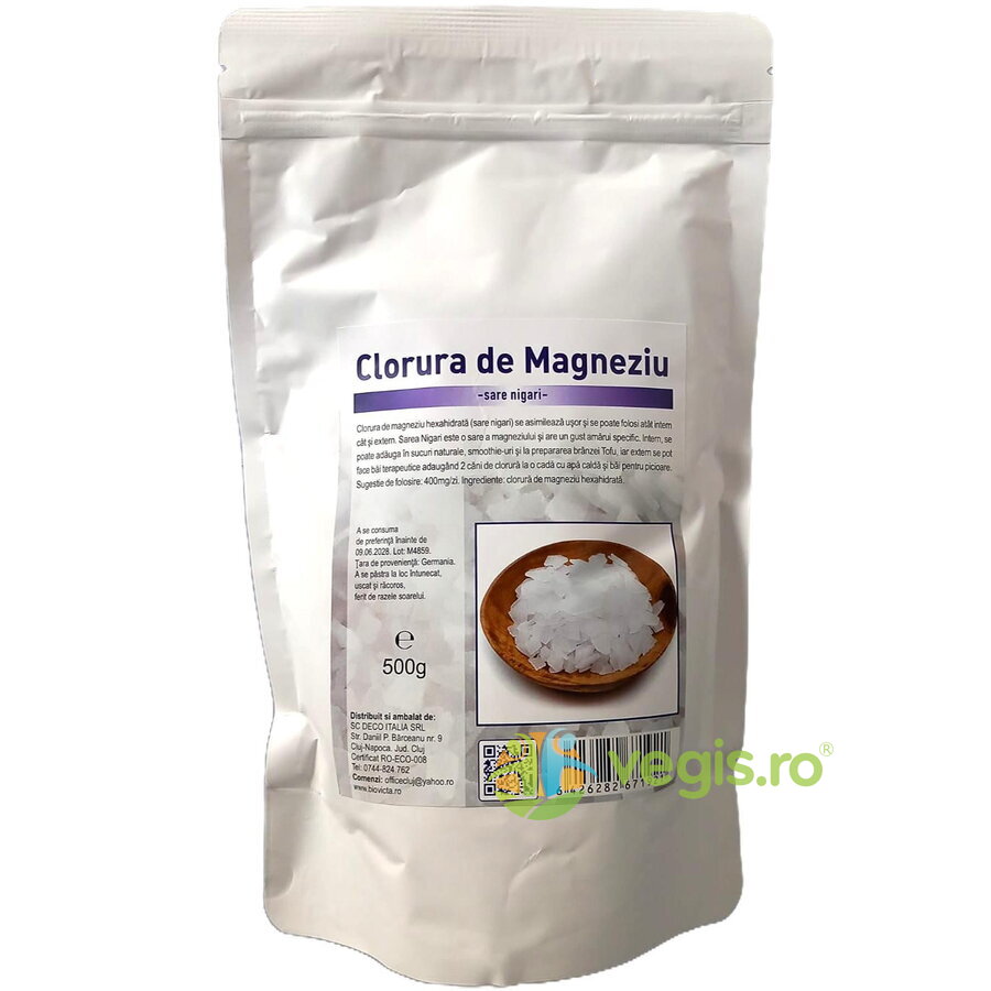 Oferte la Clorura de Magneziu Hexahidrata (Sare Nigari) 500g