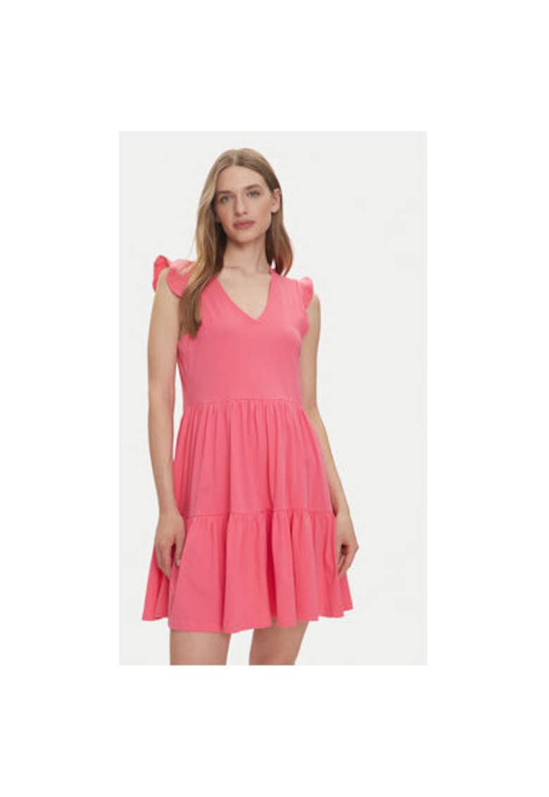 Oferte la Rochie de vara dama  15226992 - Bumbac organic - Roz - Roz