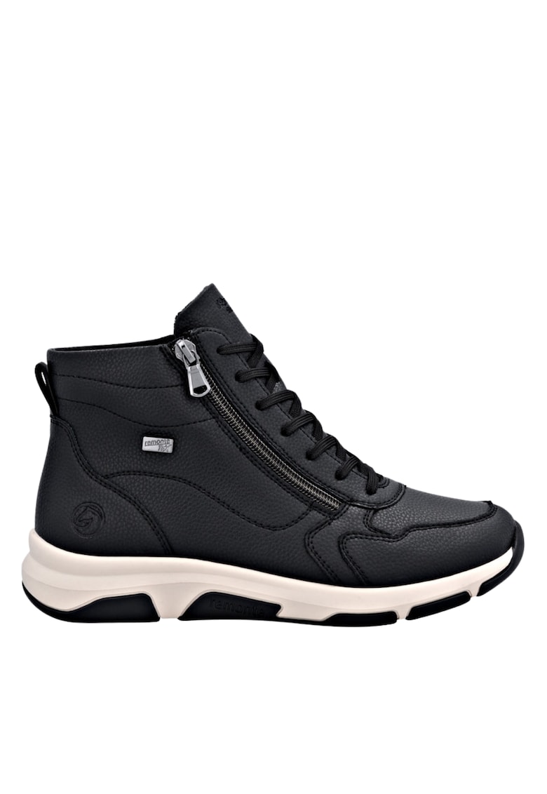 Oferte la Ghete sport - dama -  D1S71-00 negru - piele naturala - Negru
