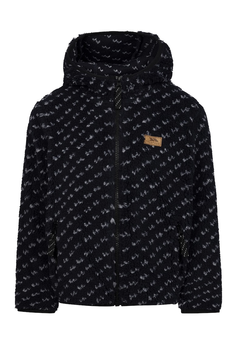 Oferte la Hanorac din fleece cu fermoar Frax - Negru/Gri deschis