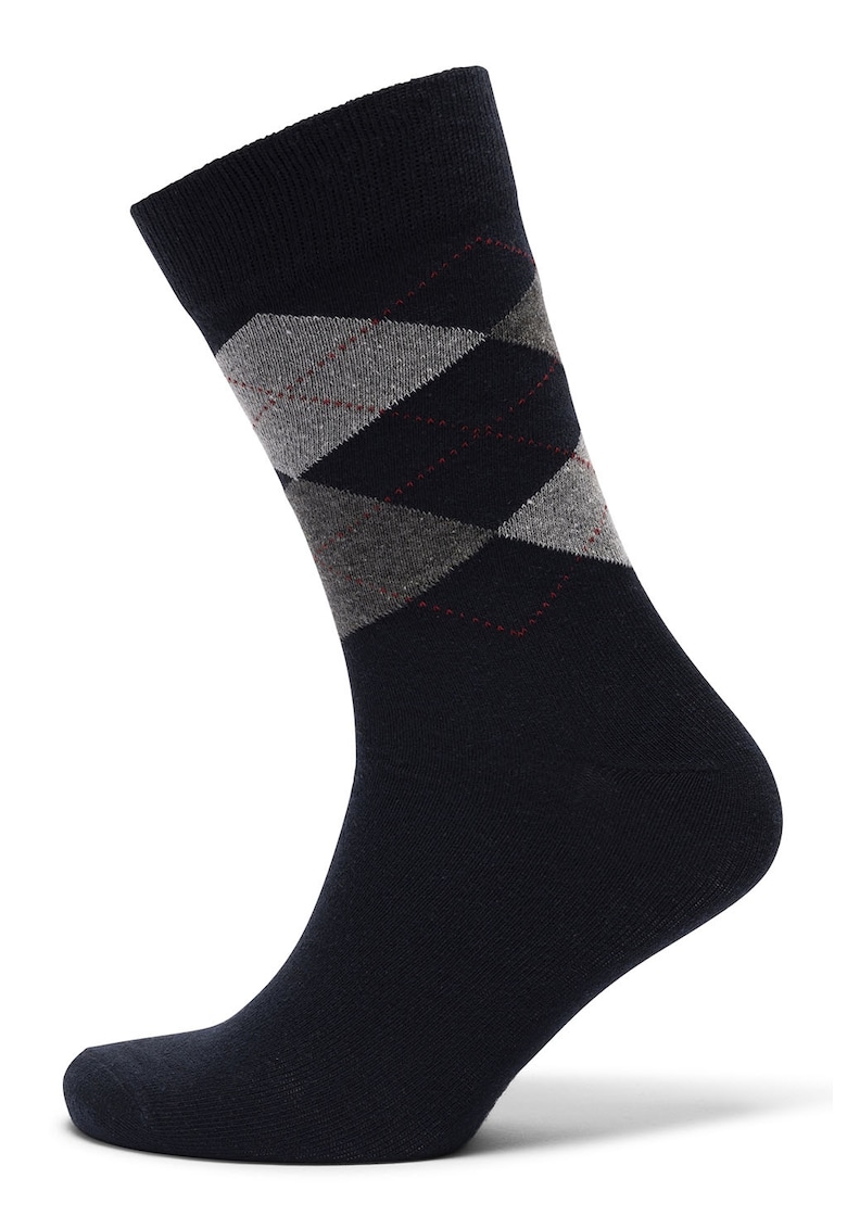 Oferte la Set de sosete lungi pentru trekking Paden - 5 perechi - Negru/Gri/Bleumarin