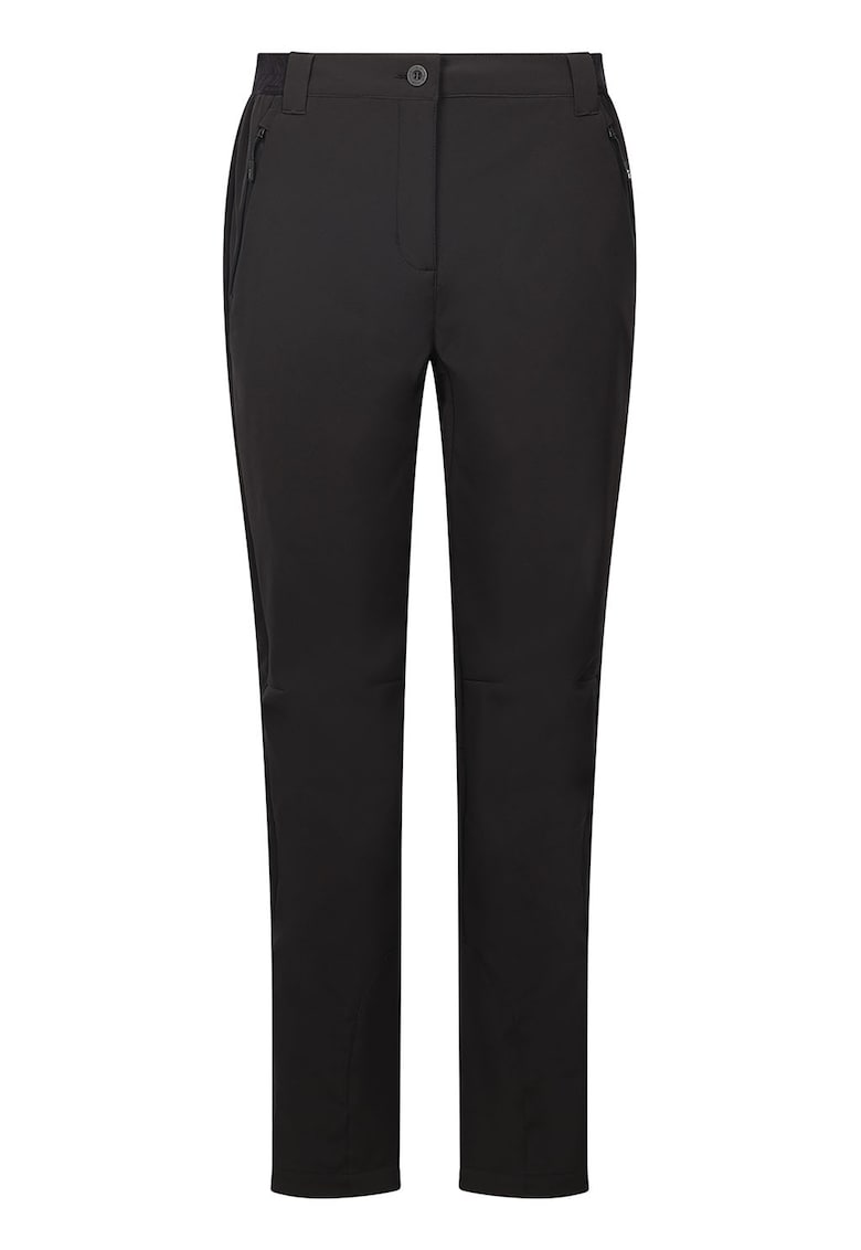 Oferte la Pantaloni regular fit uni pentru trekking - Negru