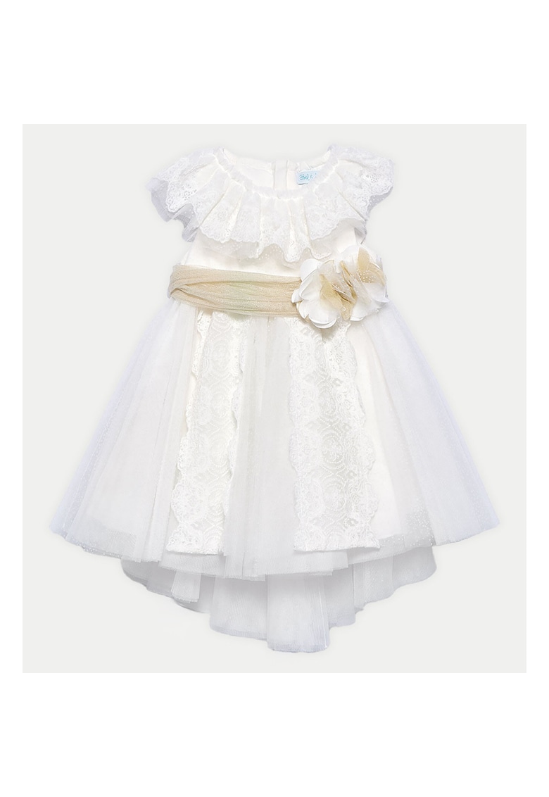 Oferte la Rochie fete Abel Lula - 5006 - Poliester/Poliamida - Alb