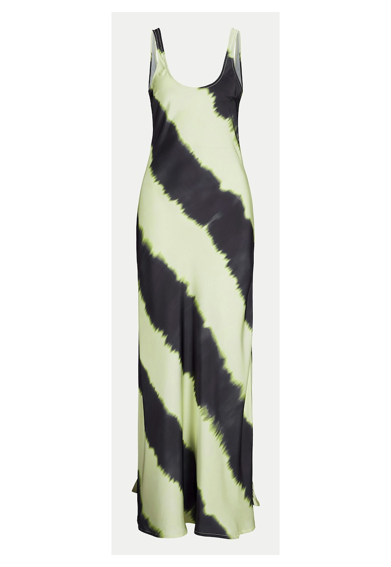 Oferte la Rochie de vara dama  12270973 - Poliester - Verde/Negru