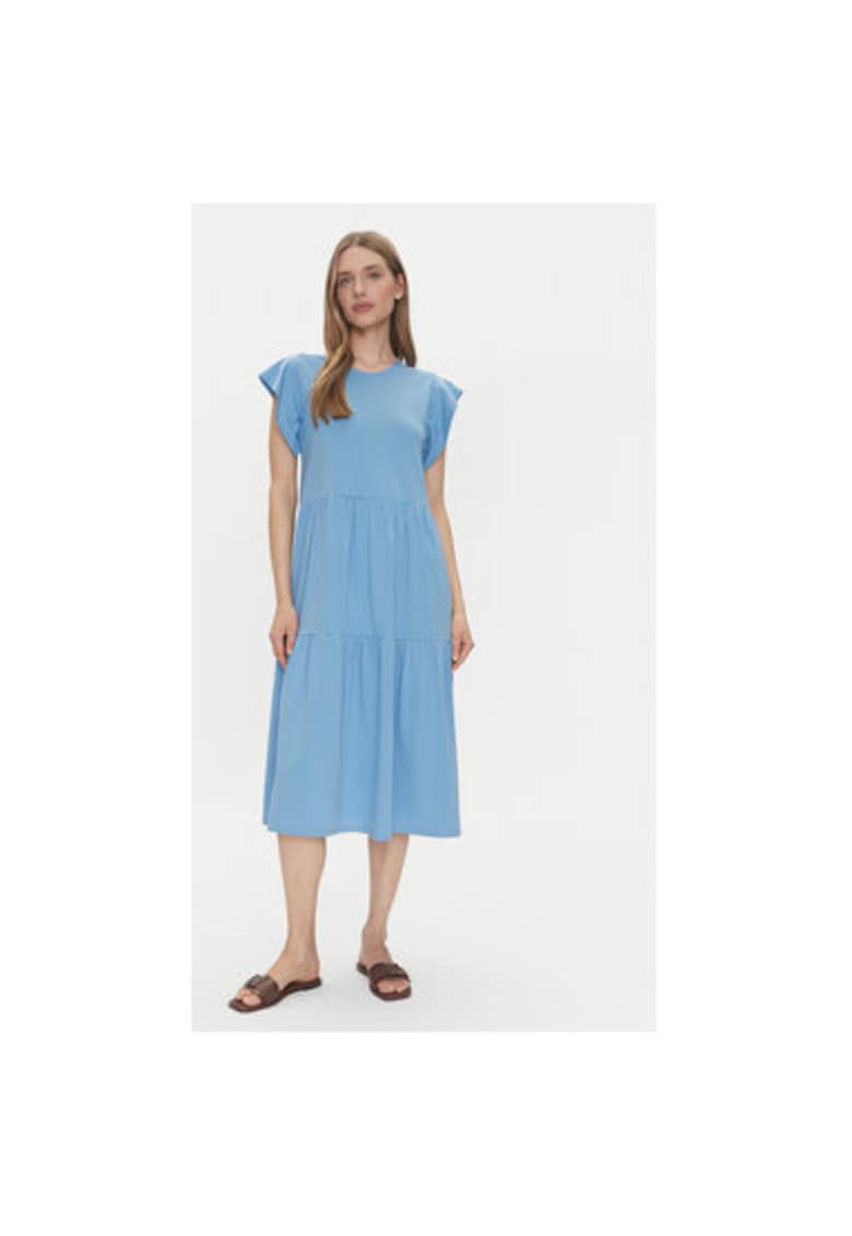 Oferte la Rochie dama  14087542 - Bumbac organic/Poliester reciclat - Verde