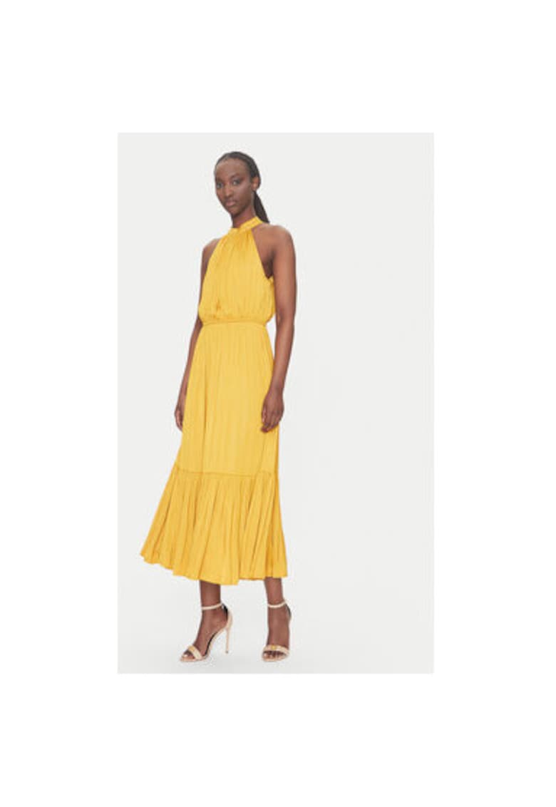 Oferte la Rochie dama  222-RAMAGE - Poliester - Galben - Galben