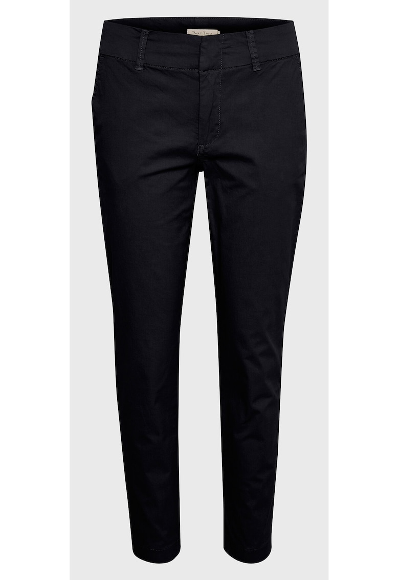 Oferte la Pantaloni dama -  300754962 - Bumbac - Albastru marin - Bleumarin