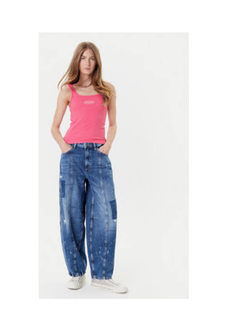 Oferte la Top cu decolteu decupat - Alb
