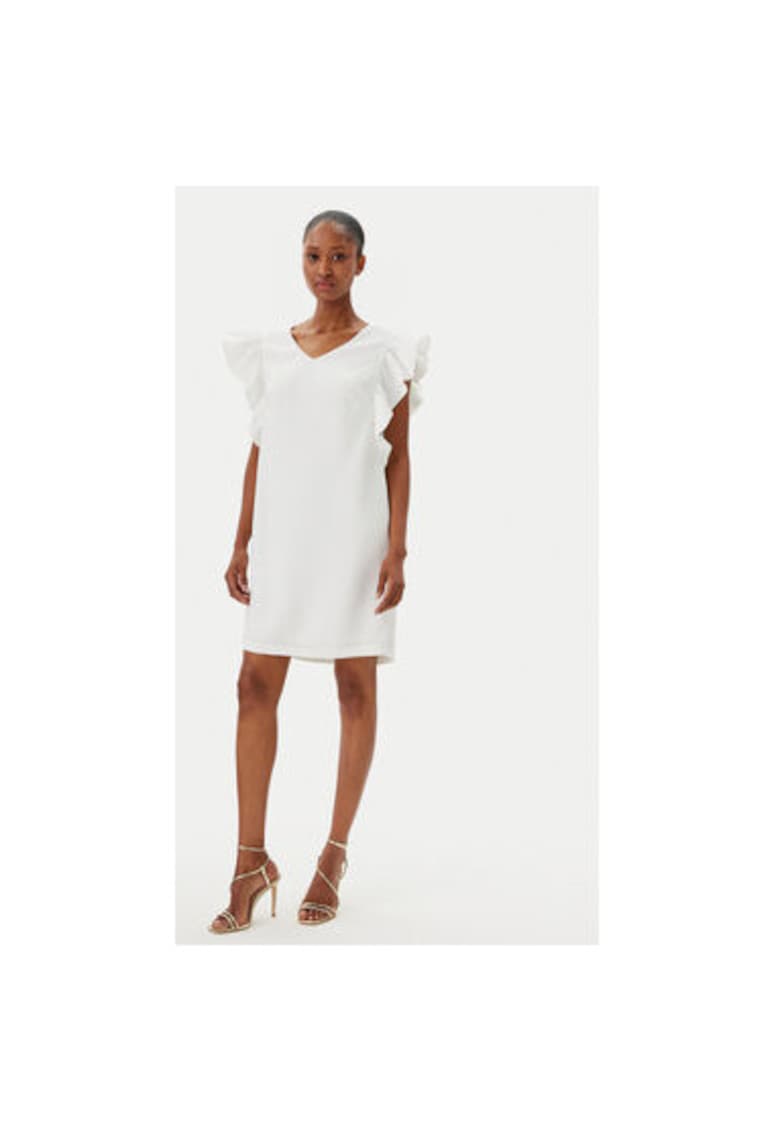 Oferte la Rochie cocktail dama  FR25SD1024W46001 - Sintetic - Ecru - Ecru