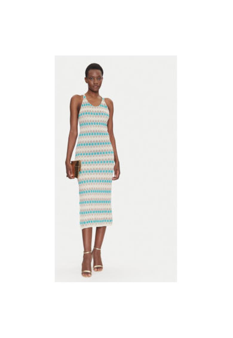 Oferte la Rochie dama  FS25SD5006K414F8 - Viscoza/Nylon - Multicolor - Multicolor