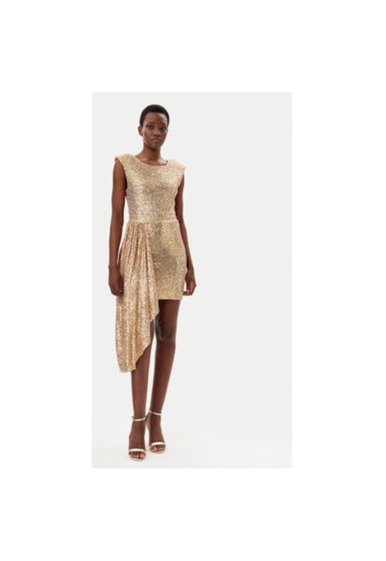 Oferte la Rochie dama  511FD14008 - Poliester - Auriu - Auriu