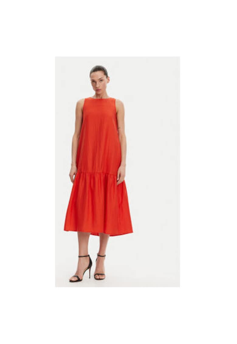 Oferte la Rochie de vara dama  RP1MR066 - In/Poliester - Portocaliu