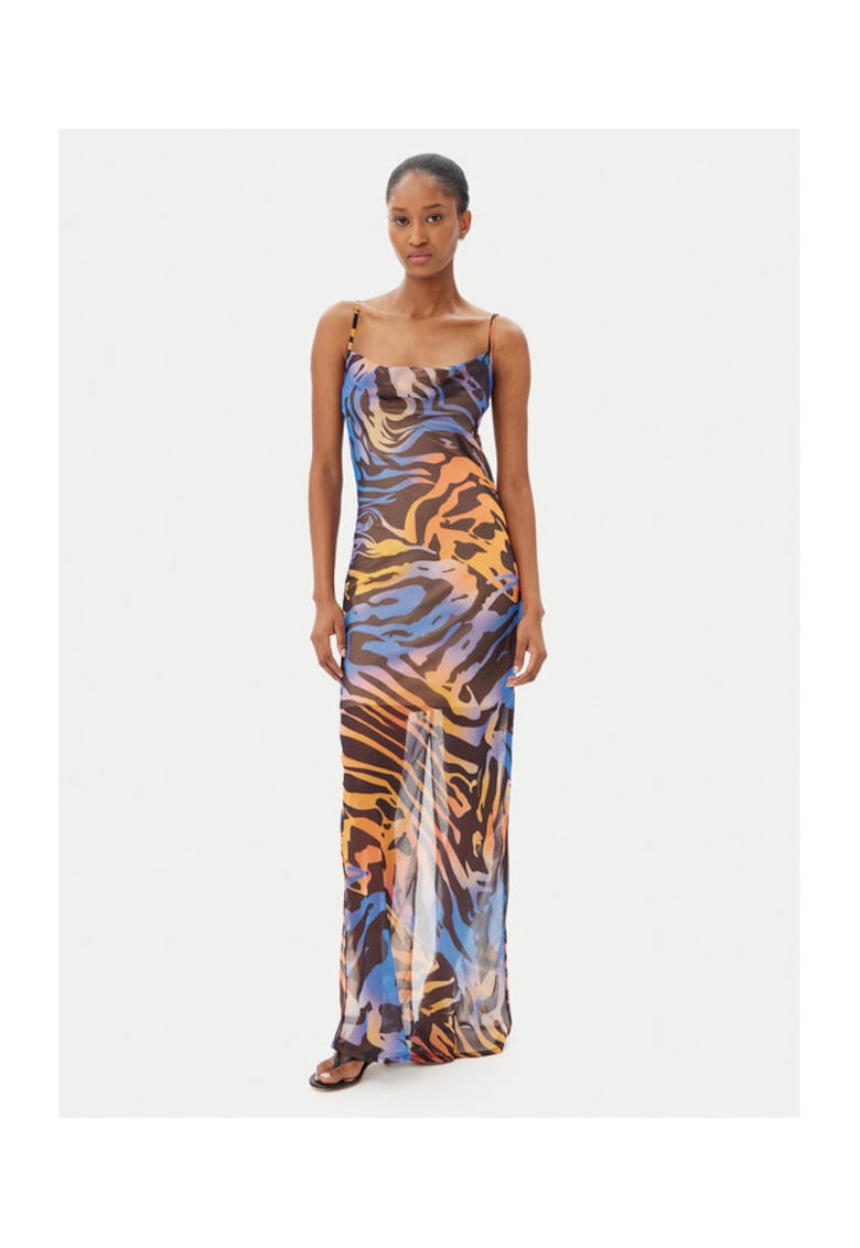 Oferte la Rochie de vara dama  27066 - Poliester - Multicolor - Multicolor