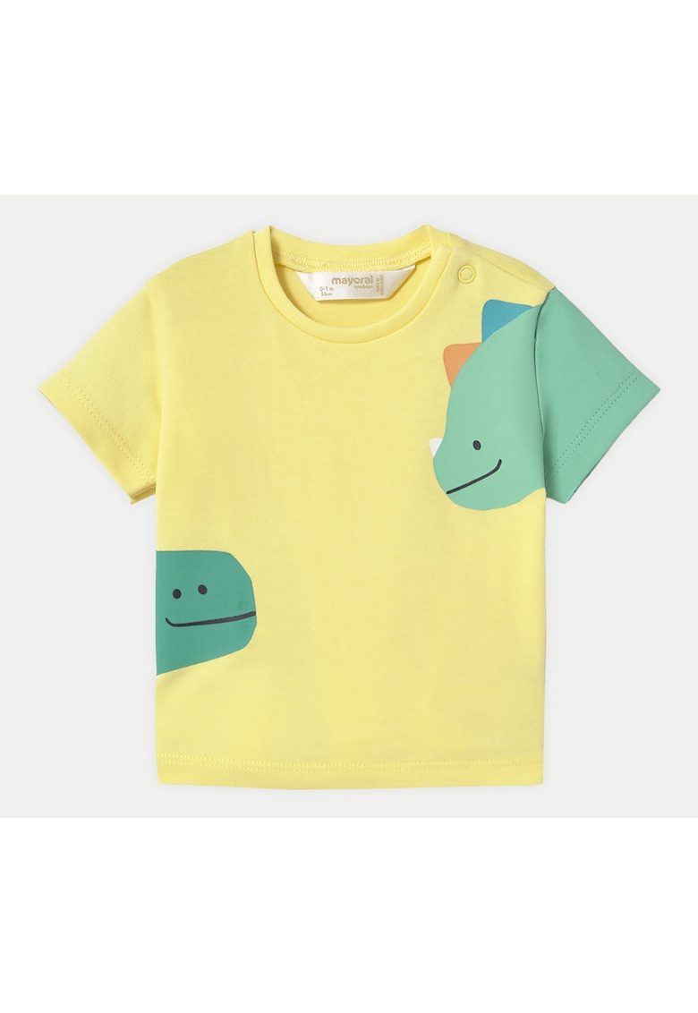 Oferte la Tricou baieti  1037 - Bumbac/Elastan - Galben