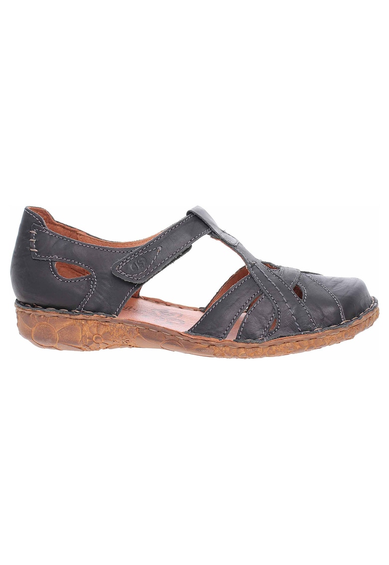 Oferte la Sandale dama casual -  Piele naturala - Negru