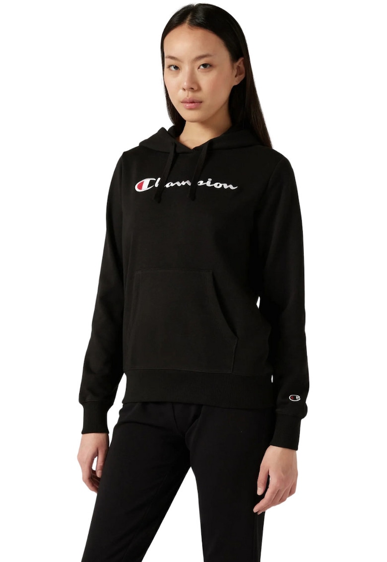 Oferte la Hanorac sport dama  poliester/bumbac - negru