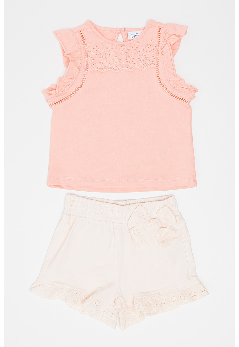 Oferte la Set de top si pantaloni scurti - Roz deschis