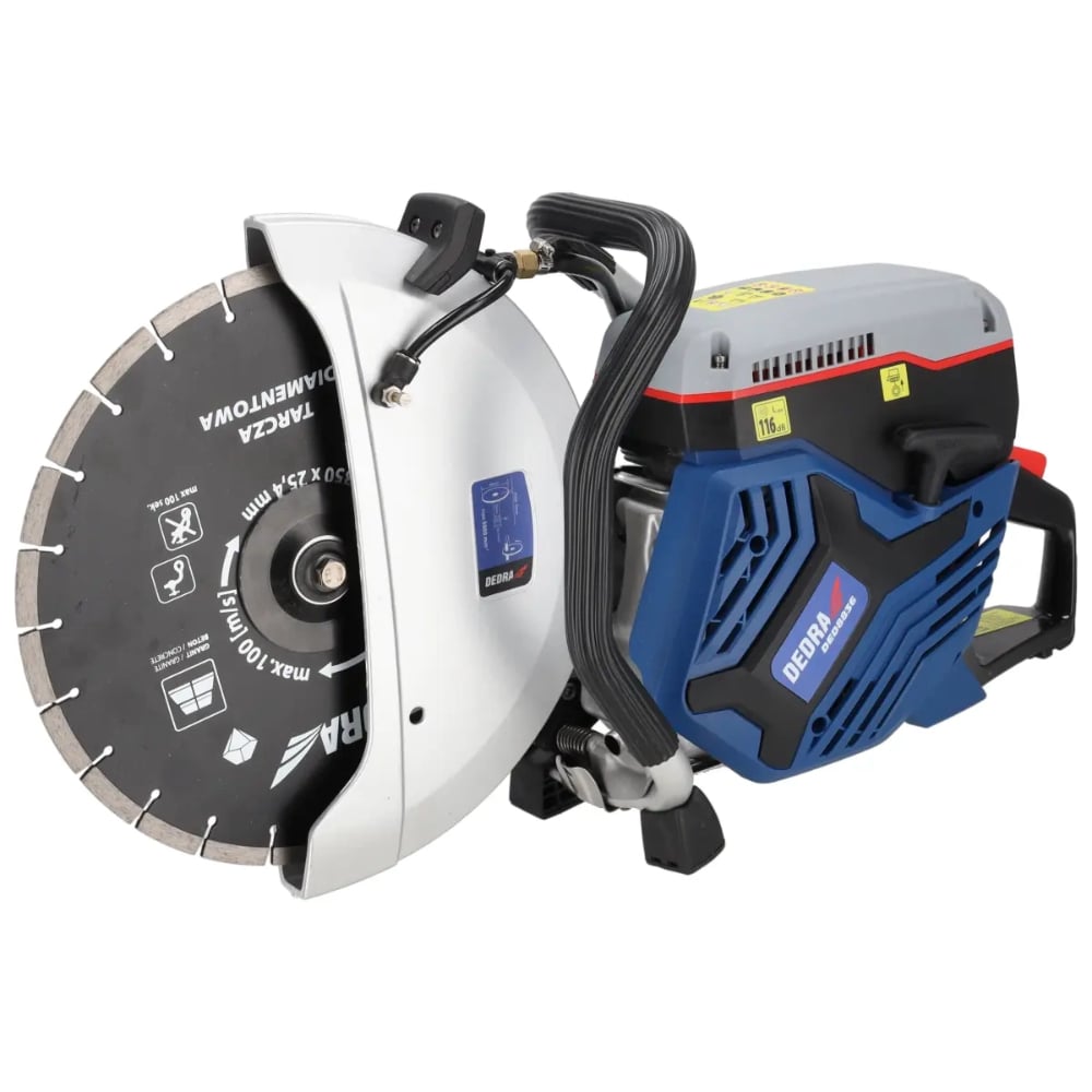 Oferte la Motodebitor pe benzina pentru taiat beton/asfalt/metal Dedra DED8836, 3.5 KW, 74 cm³, 9500 RPM