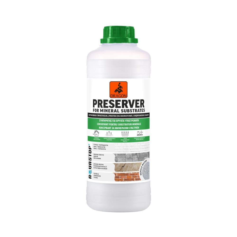 Oferte la Impermeabilizant pentru suprafete minerale Dragon, transparent, interior/exterior 1 l