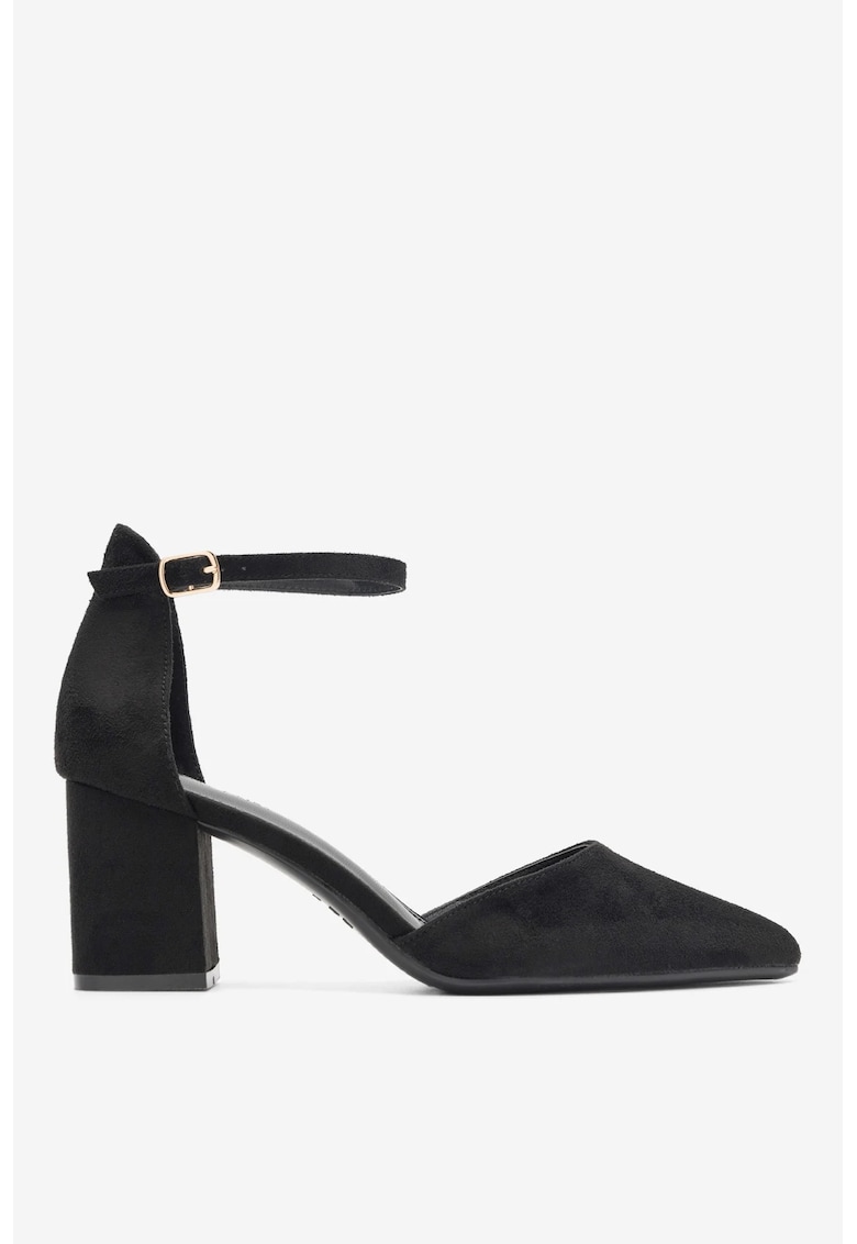 Oferte la Pantofi dama  5904862941066 - Textil - Negru - Negru