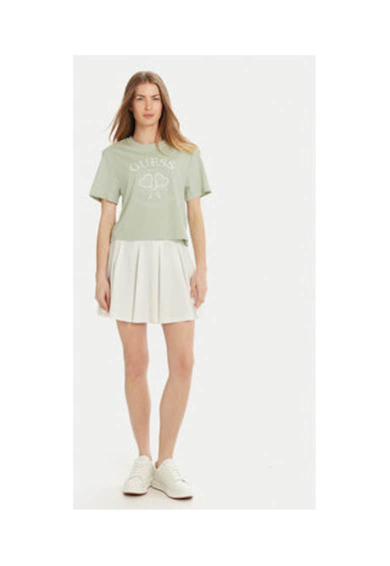 Oferte la Tricou lejer cu logo din bumbac