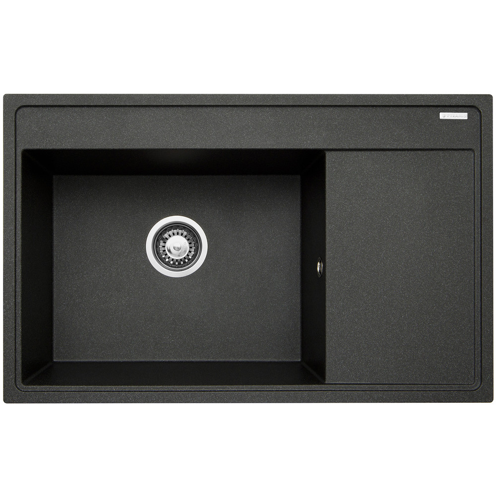 Oferte la Chiuveta de bucatarie CAMEA 79*50 1B1D BLACK