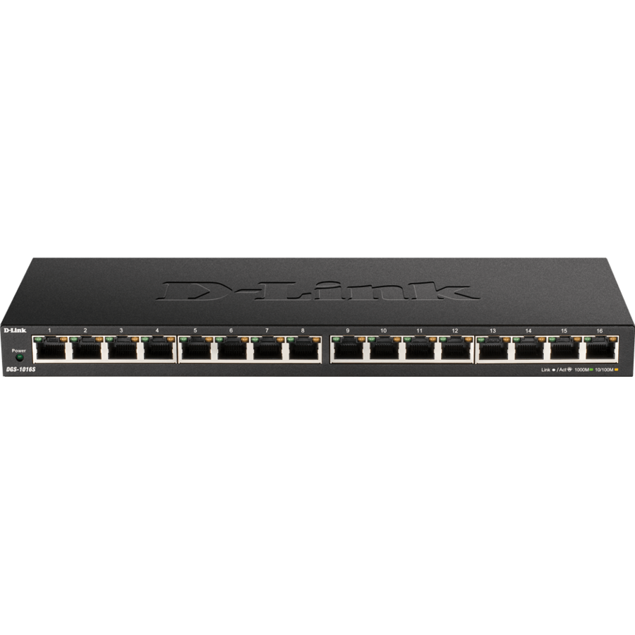 Oferte la Switch DGS-1016S 16-Port Gigabit  Negru