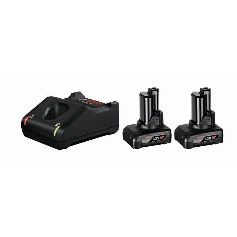 Oferte la Set Incarcator Rapid + Acumulator  2xGBA12V + GAL12V-40  Li-Ion  6Ah  Negru