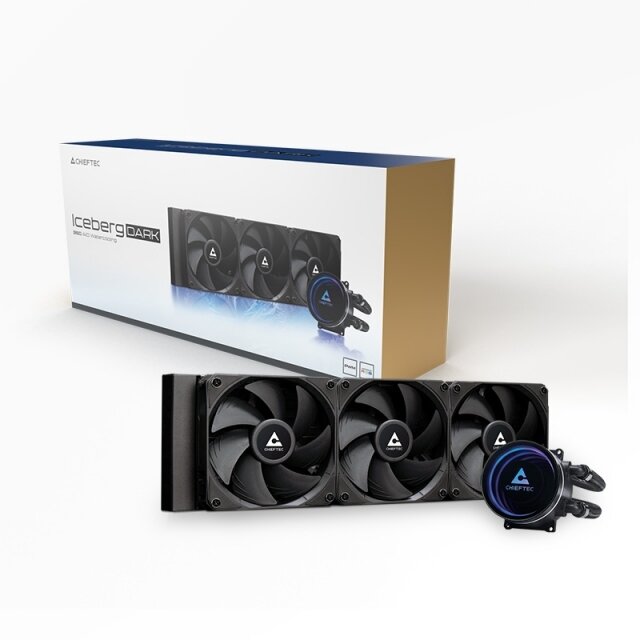 Oferte la Cooler Procesor Iceberg 360 Racire cu Lichid 500 - 2200RPM Iluminare RGB Negru