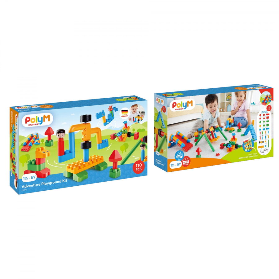 Oferte la Set de Constructie Aventura pentru Copii 110 piese +18 luni