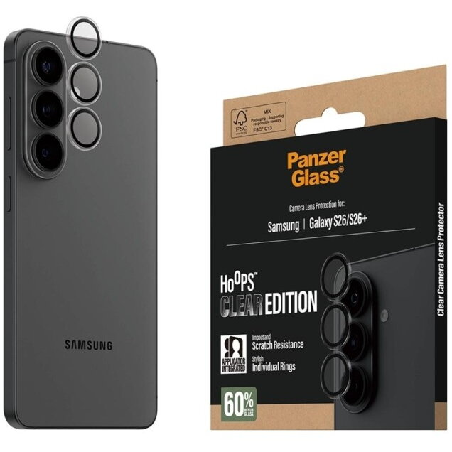 Oferte la Sticla de Protectie pentru Lentile Hoops pentru Samsung Galaxy S26/S26+ Transparenta