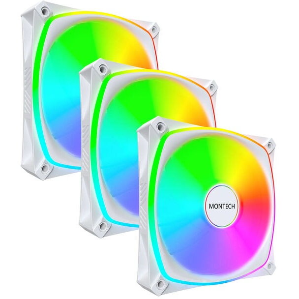 Oferte la Ventilator AX120 PRO PWM ARGB  3Pack 120mm Alb
