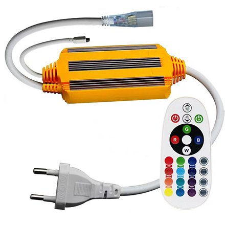 Oferte la Alimentator banda LED cu controller RGB Optonica 6638