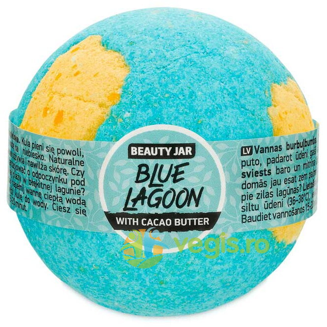 Oferte la Bila de Baie Efervescenta cu Unt de Cacao Blue Lagoon 150g