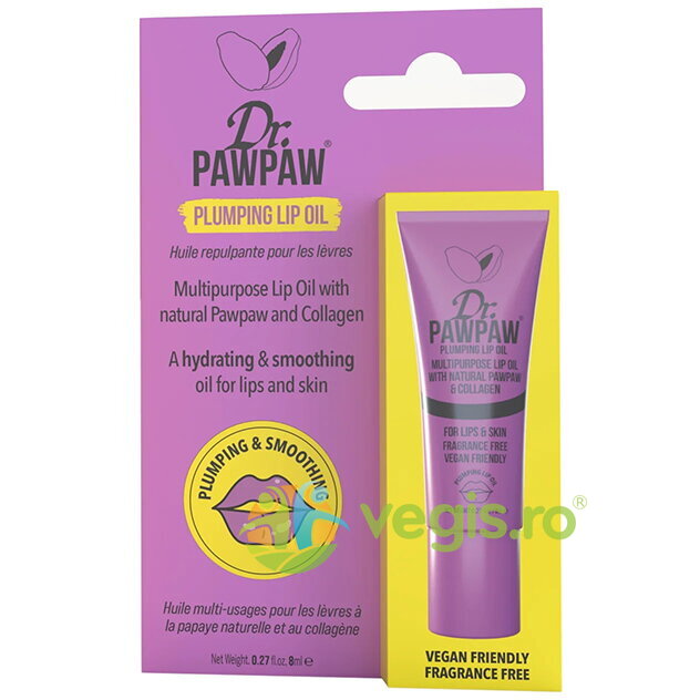 Oferte la Ulei de Buze pentru Volum cu Pawpaw si Colagen 8ml