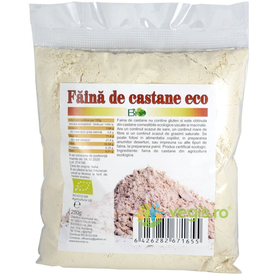 Oferte la Faina de Castane Ecologica/Bio 250g