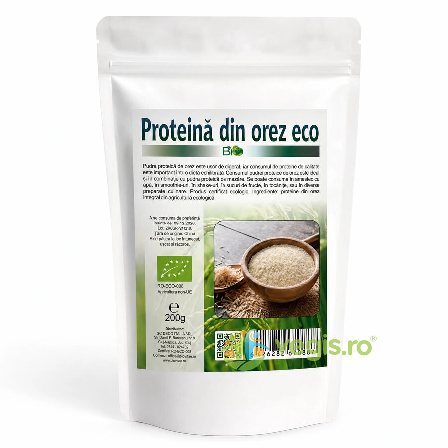 Oferte la Proteina din Orez Ecologica/Bio 200g