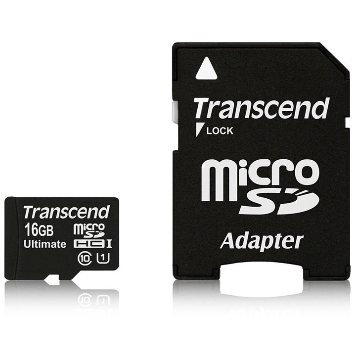 Oferte la Card Transcend microSDHC 16GB Clasa 10 UHS-I 600x cu adaptor SD