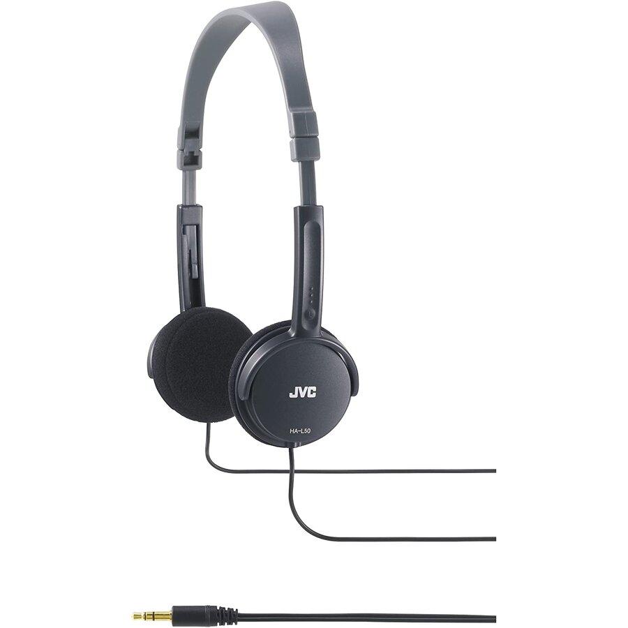 Casti JVC HA-L50-B, negru