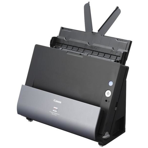 Oferte la Scanner Canon DRC225, dimensiune A4, rezolutie optica 600 dpi, senzor CIS, usb 2.0, ADF 30 coli, negru / gri