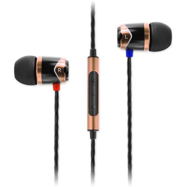 Oferte la Casti SoundMAGIC E10C In-Ear, negru/auriu