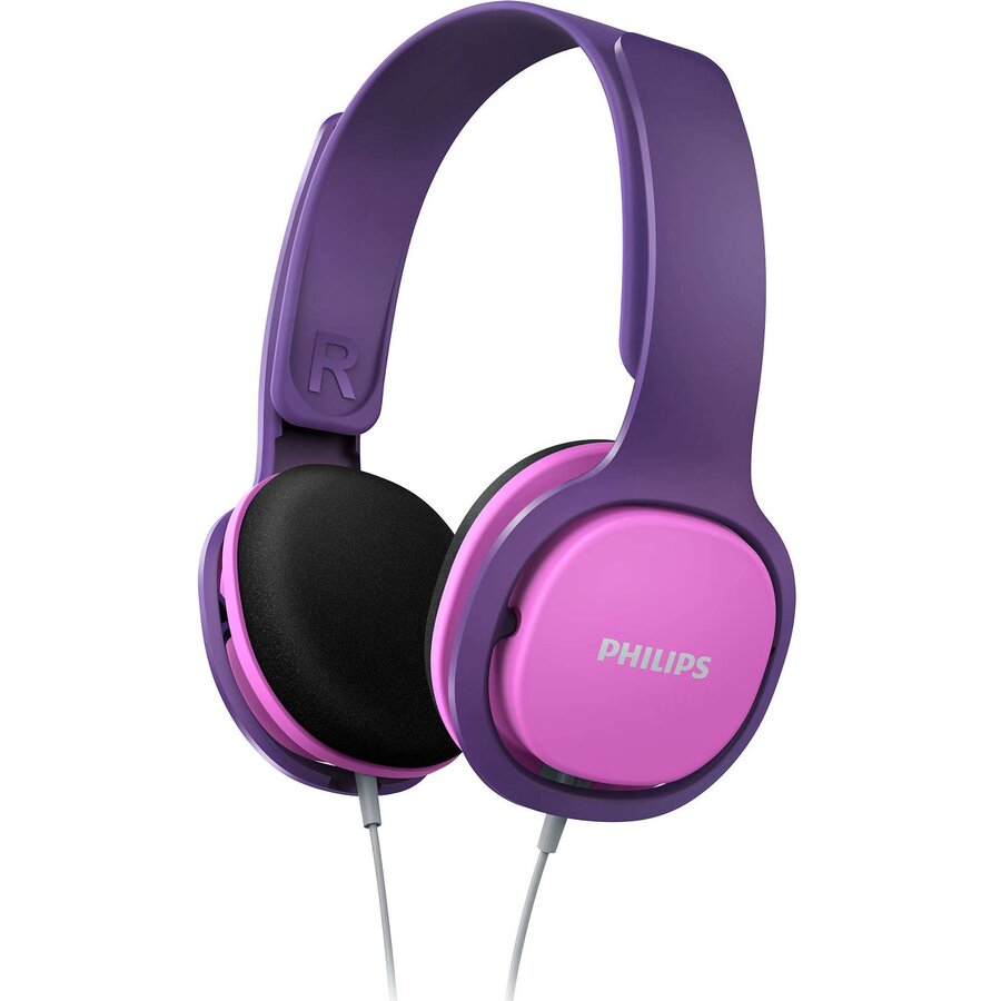 Oferte la Casti Audio pentru copii Over-Ear Philips, SHK2000PK/00, cu fir, Roz-Mov